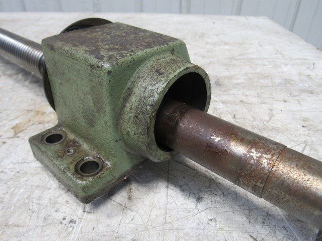Okuma LC20-2ST CNC Lathe Z-Axis Upper Saddle Ball Screw Assembly