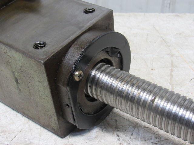 Okuma LC20-2ST CNC Lathe Z-Axis Upper Saddle Ball Screw Assembly