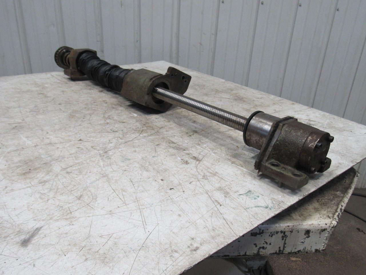 Okuma LC20-2ST CNC Lathe Z-Axis Lower Saddle Ball Screw Assembly