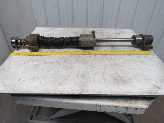 Okuma LC20-2ST CNC Lathe Z-Axis Lower Saddle Ball Screw Assembly