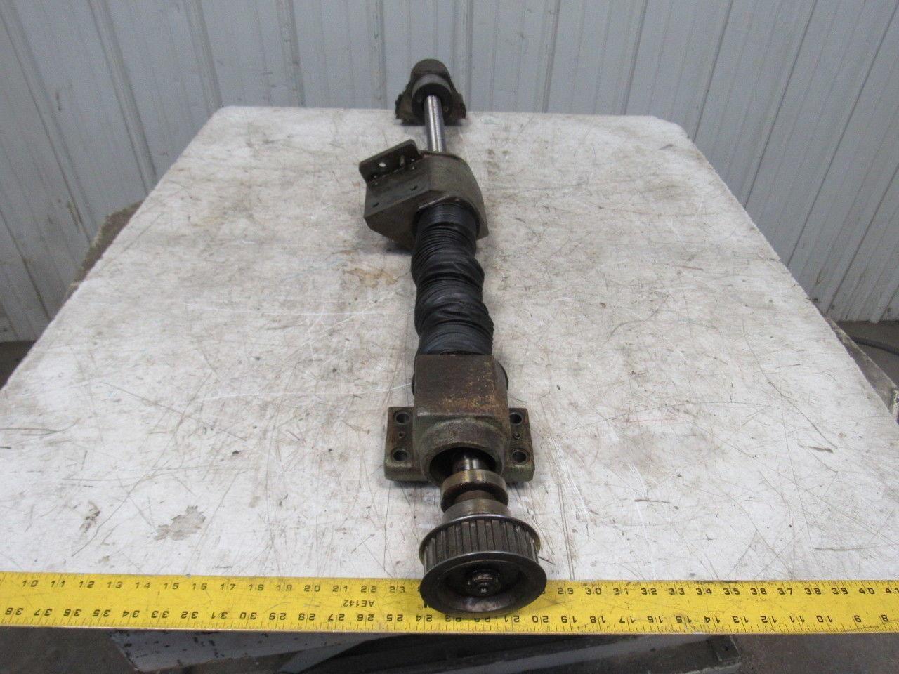 Okuma LC20-2ST CNC Lathe Z-Axis Lower Saddle Ball Screw Assembly