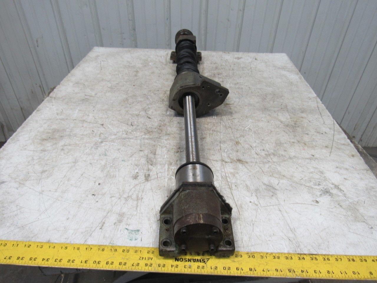 Okuma LC20-2ST CNC Lathe Z-Axis Lower Saddle Ball Screw Assembly