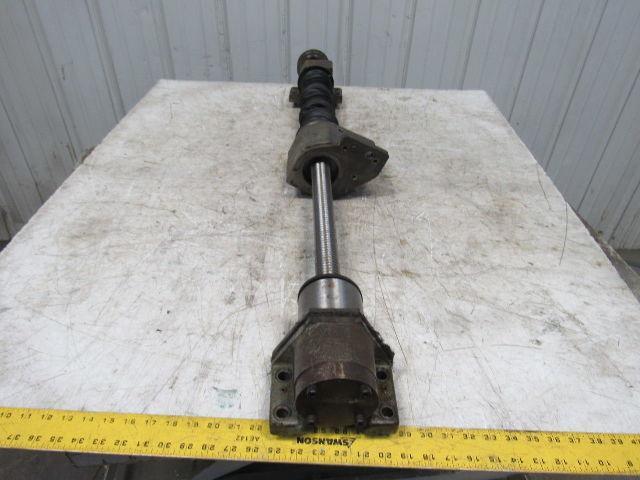 Okuma LC20-2ST CNC Lathe Z-Axis Lower Saddle Ball Screw Assembly