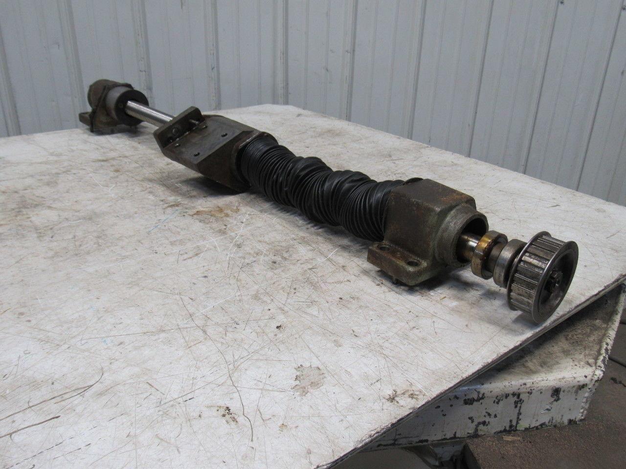 Okuma LC20-2ST CNC Lathe Z-Axis Lower Saddle Ball Screw Assembly