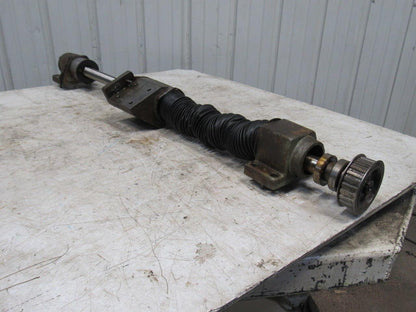 Okuma LC20-2ST CNC Lathe Z-Axis Lower Saddle Ball Screw Assembly