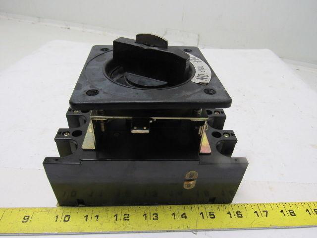 Terasaki TO-225CA 500V DC250V 150A 3 Pole Circuit Breaker W/Handle Assembly