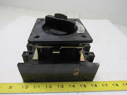 Terasaki TO-225CA 500V DC250V 150A 3 Pole Circuit Breaker W/Handle Assembly