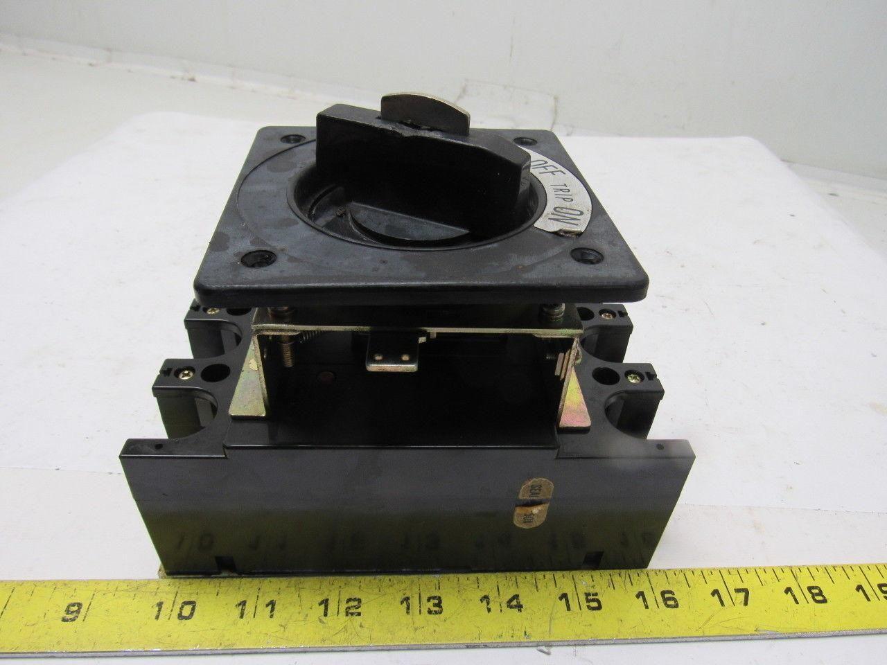 Terasaki TO-225CA 500V DC250V 150A 3 Pole Circuit Breaker W/Handle Assembly