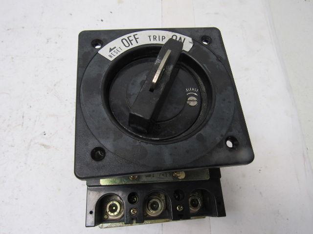 Terasaki TO-225CA 500V DC250V 150A 3 Pole Circuit Breaker W/Handle Assembly