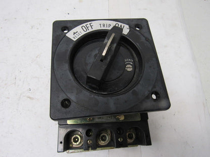 Terasaki TO-225CA 500V DC250V 150A 3 Pole Circuit Breaker W/Handle Assembly