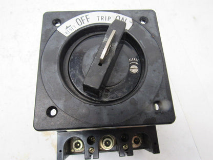 Terasaki TO-225CA 500V DC250V 150A 3 Pole Circuit Breaker W/Handle Assembly