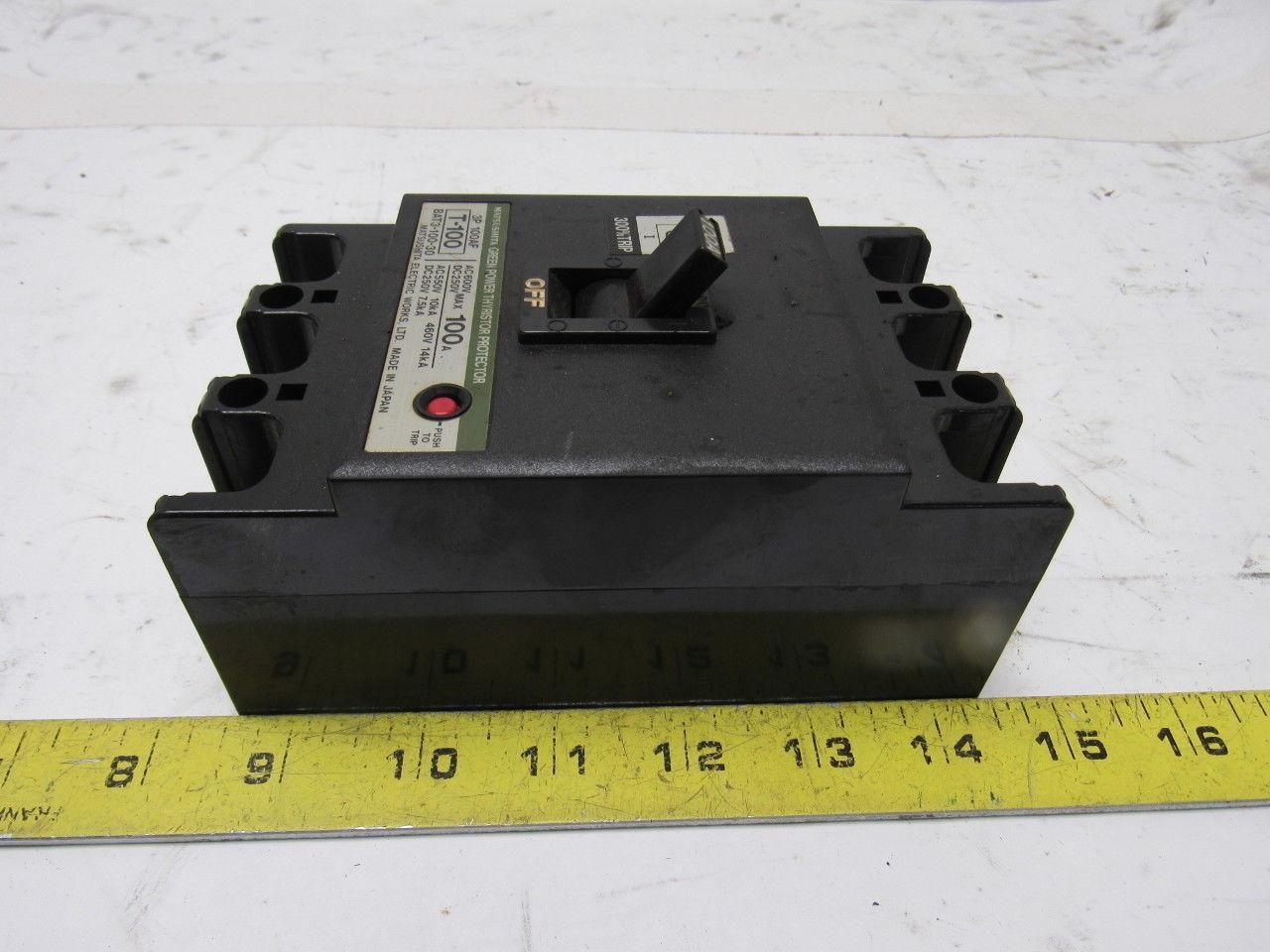 Matsushita T-100 600VAC 250VDC 100A Thyristor Circuit Breaker