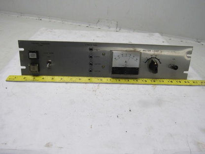 Okuma E5403-183-373 4-AXIS Simulturn CNC Lathe Motor Load Control Panel