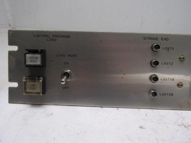 Okuma E5403-183-373 4-AXIS Simulturn CNC Lathe Motor Load Control Panel