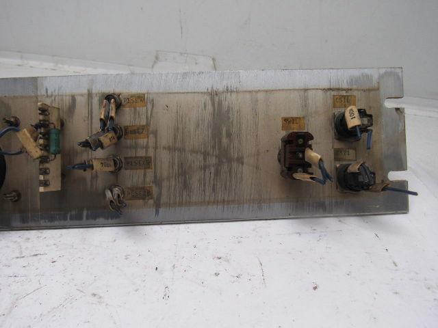 Okuma E5403-183-373 4-AXIS Simulturn CNC Lathe Motor Load Control Panel