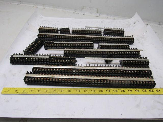 TGA-30 600V Rail Mount Terminal Block Connectors Lot Of 230+