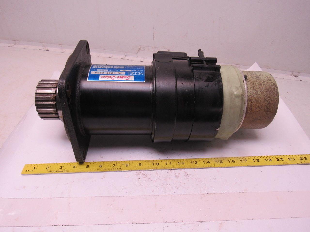 Sanyo Denki CN-400T-2104 Okuma Servo Motor 1750RPM W/D6 Encoder