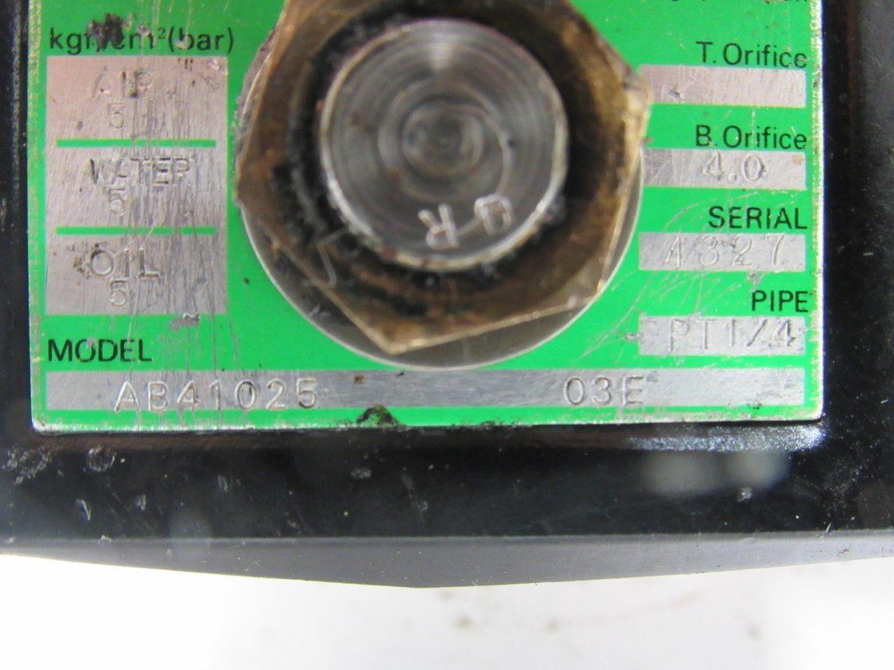 CKD AB41025 03E Okuma Direct Acting 2 Port Solenoid Valve Normally Closed