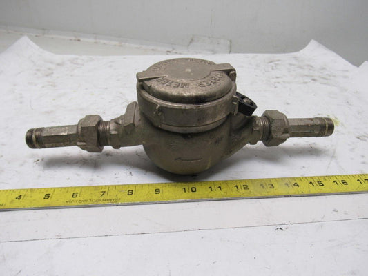 Master Meter 5/8" Stainless Steel Analog Water Meter US Gallons