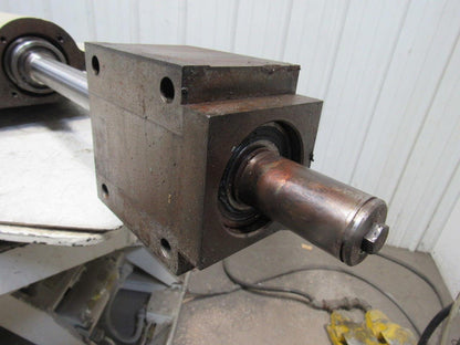 Cincinnati Milacron Cinturn CNC Ball Screw & Nut Assembly W/Encoder