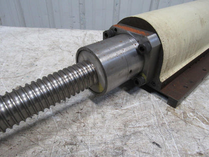 Cincinnati Milacron Cinturn CNC Ball Screw & Nut Assembly W/Encoder