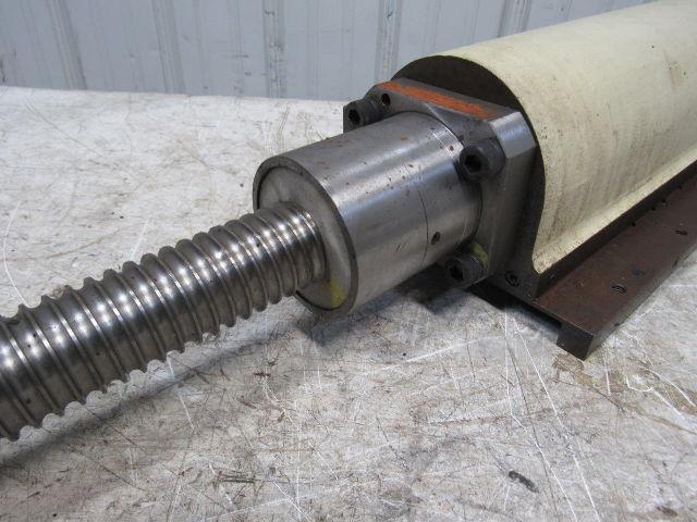 Cincinnati Milacron Cinturn CNC Ball Screw & Nut Assembly W/Encoder