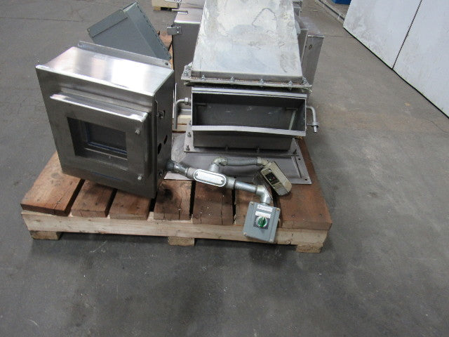 Merrick 950 Stainless Food Grade Weigh Feeder Belt Scale Conveyor Gravimerik