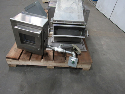 Merrick 950 Stainless Food Grade Weigh Feeder Belt Scale Conveyor Gravimerik