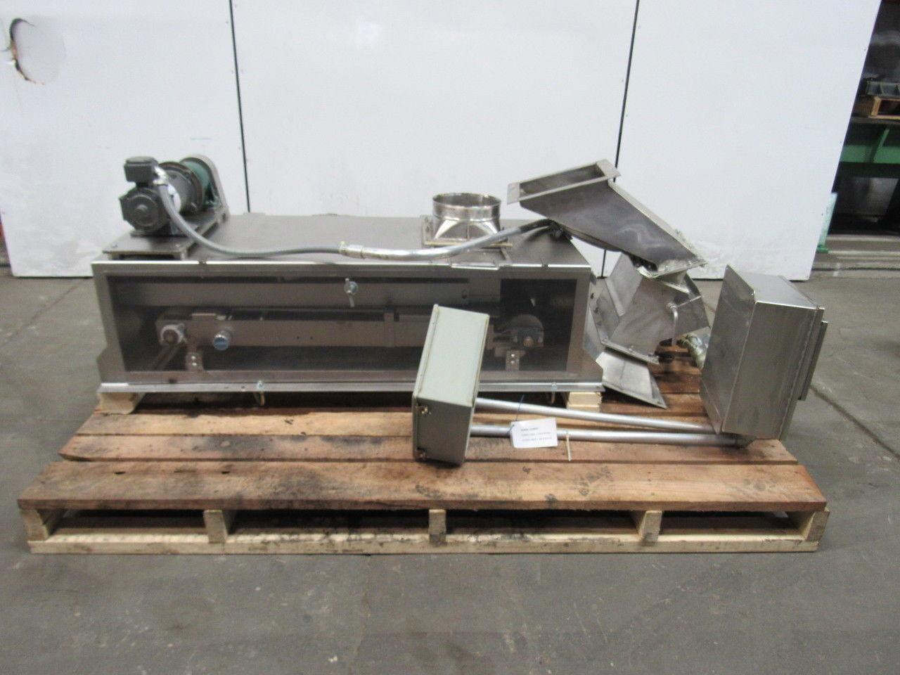 Merrick 950 Stainless Food Grade Weigh Feeder Belt Scale Conveyor Gravimerik