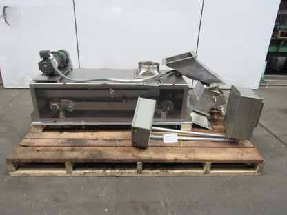 Merrick 950 Stainless Food Grade Weigh Feeder Belt Scale Conveyor Gravimerik