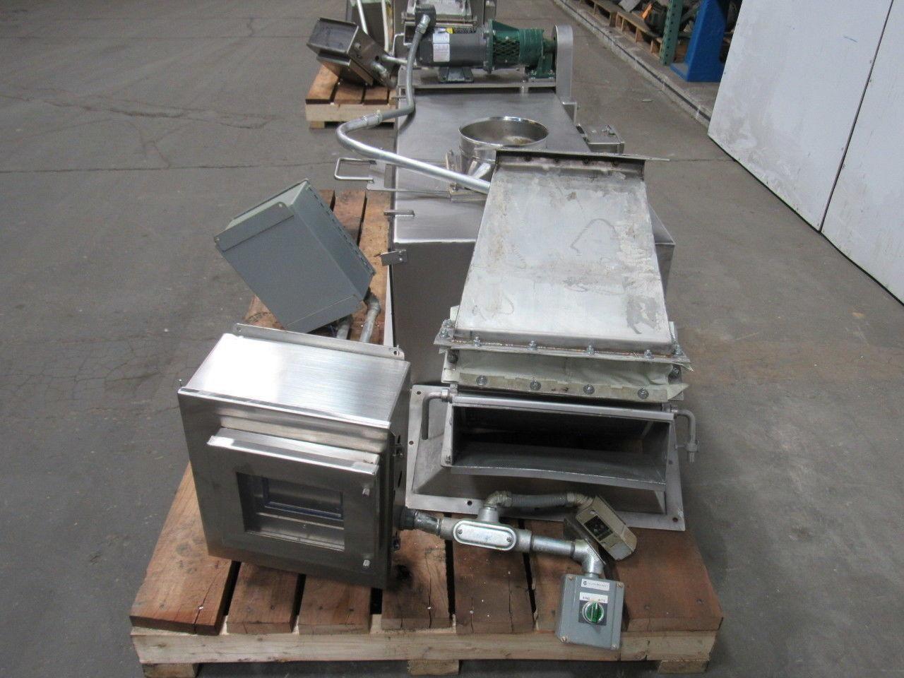 Merrick 950 Stainless Food Grade Weigh Feeder Belt Scale Conveyor Gravimerik
