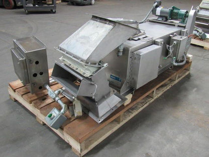 Merrick 950 Stainless Food Grade Weigh Feeder Belt Scale Conveyor Gravimerik