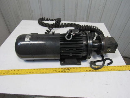 112L-4GMVF0TGVK 180arm/210exc VDC 3000RPM 3.0kW DC Motor Pump W/ 460V Brake