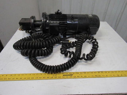 112L-4GMVF0TGVK 180arm/210exc VDC 3000RPM 3.0kW DC Motor Pump W/ 460V Brake