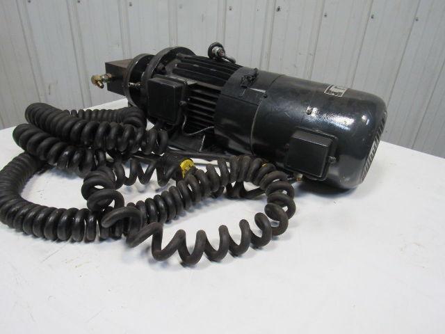 112L-4GMVF0TGVK 180arm/210exc VDC 3000RPM 3.0kW DC Motor Pump W/ 460V Brake