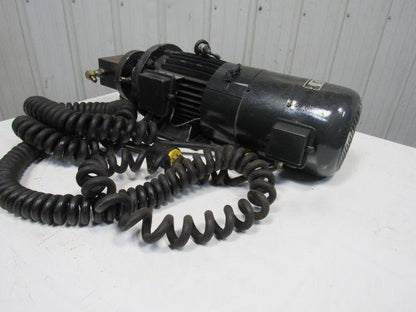 112L-4GMVF0TGVK 180arm/210exc VDC 3000RPM 3.0kW DC Motor Pump W/ 460V Brake