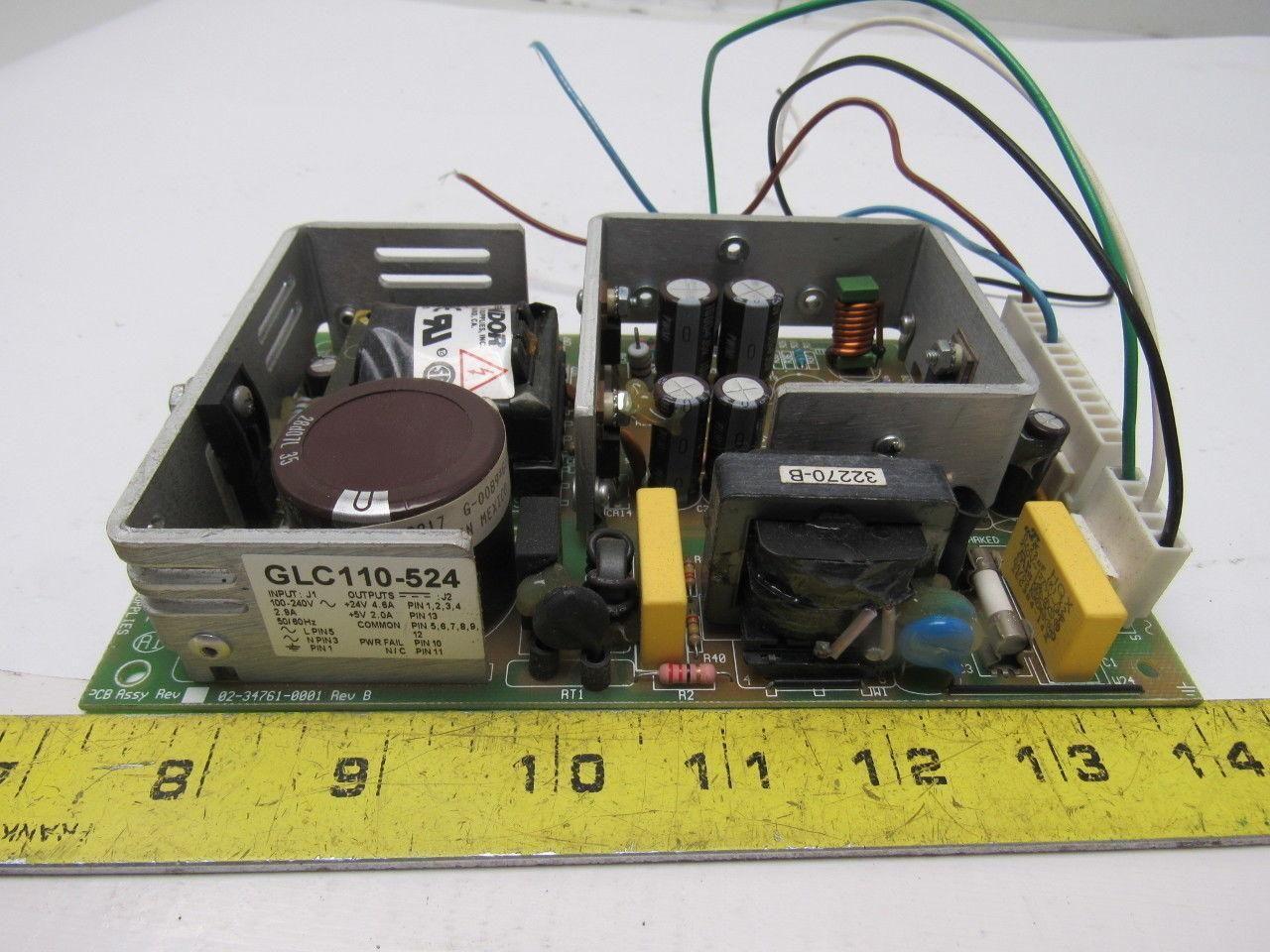 Condor GLC110-524 Commercial Power Supply 110W 24VDC Output