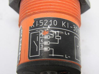 ifm KI5210 Capacitive Sensor Sensing range 3-15 mm 10-36 VDC