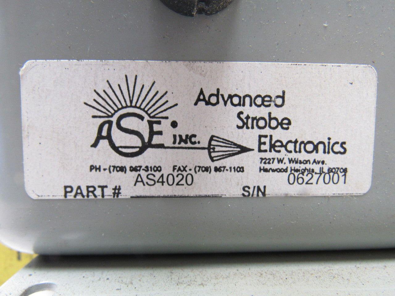 Advanced Strobe AS4020 High Intensity Fiber Optic Strobe 115V 20HZ