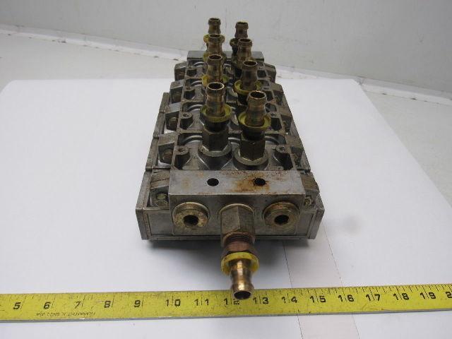 Festo J-5/2-D-2 5/2 Way Valve Bank Manifold 29-232PSI MAX