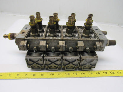 Festo J-5/2-D-2 5/2 Way Valve Bank Manifold 29-232PSI MAX
