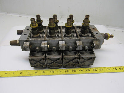 Festo J-5/2-D-2 5/2 Way Valve Bank Manifold 29-232PSI MAX
