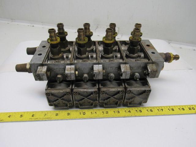 Festo J-5/2-D-2 5/2 Way Valve Bank Manifold 29-232PSI MAX