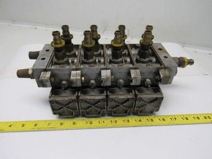 Festo J-5/2-D-2 5/2 Way Valve Bank Manifold 29-232PSI MAX