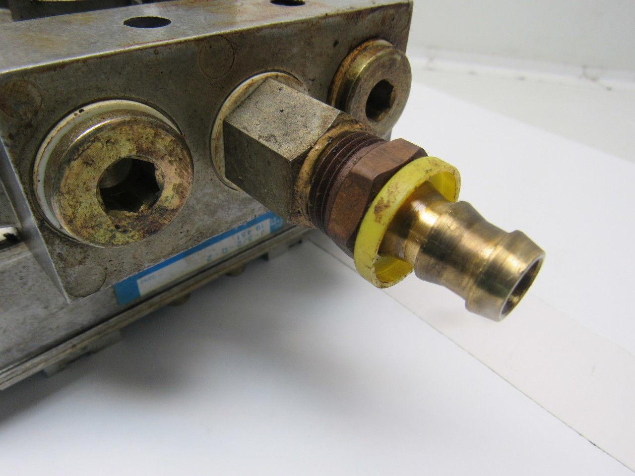 Festo J-5/2-D-2 5/2 Way Valve Bank Manifold 29-232PSI MAX