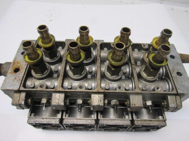 Festo J-5/2-D-2 5/2 Way Valve Bank Manifold 29-232PSI MAX