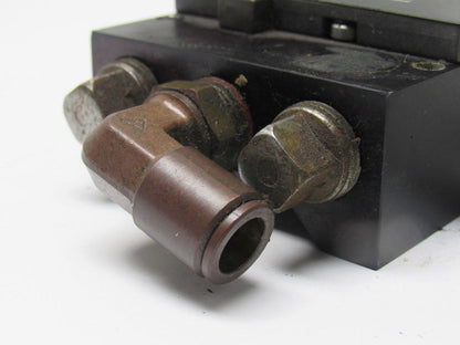 Numatics L23BA452B000061 2/4 Way Single Solenoid Valve Bank Manifold 24VDC Coil