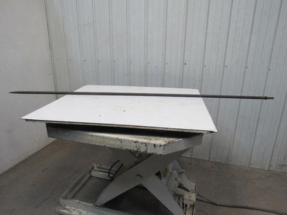 7/8" Hex Shaft 1" Wide Flat Air Chisel 96" (8') OAL