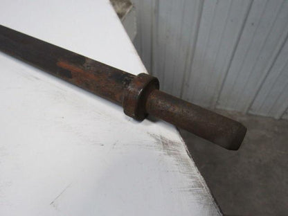7/8" Hex Shaft 1" Wide Flat Air Chisel 96" (8') OAL