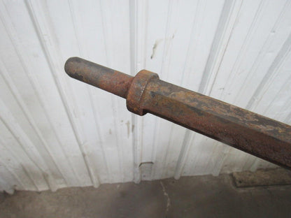 7/8" Hex Shaft 1" Wide Flat Air Chisel 72" (6') OAL
